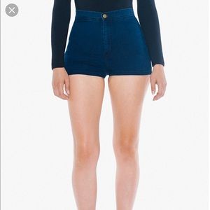 AMERICAN APPAREL JEAN SHORTS